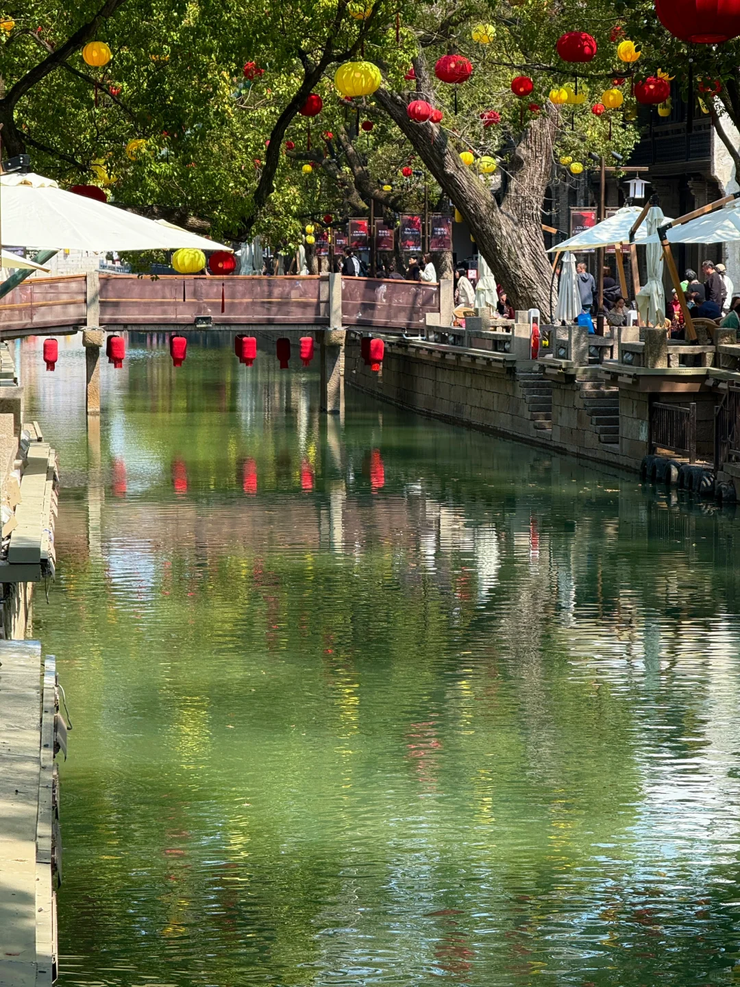 无锡惠山古镇也有果冻河啦！！！💦