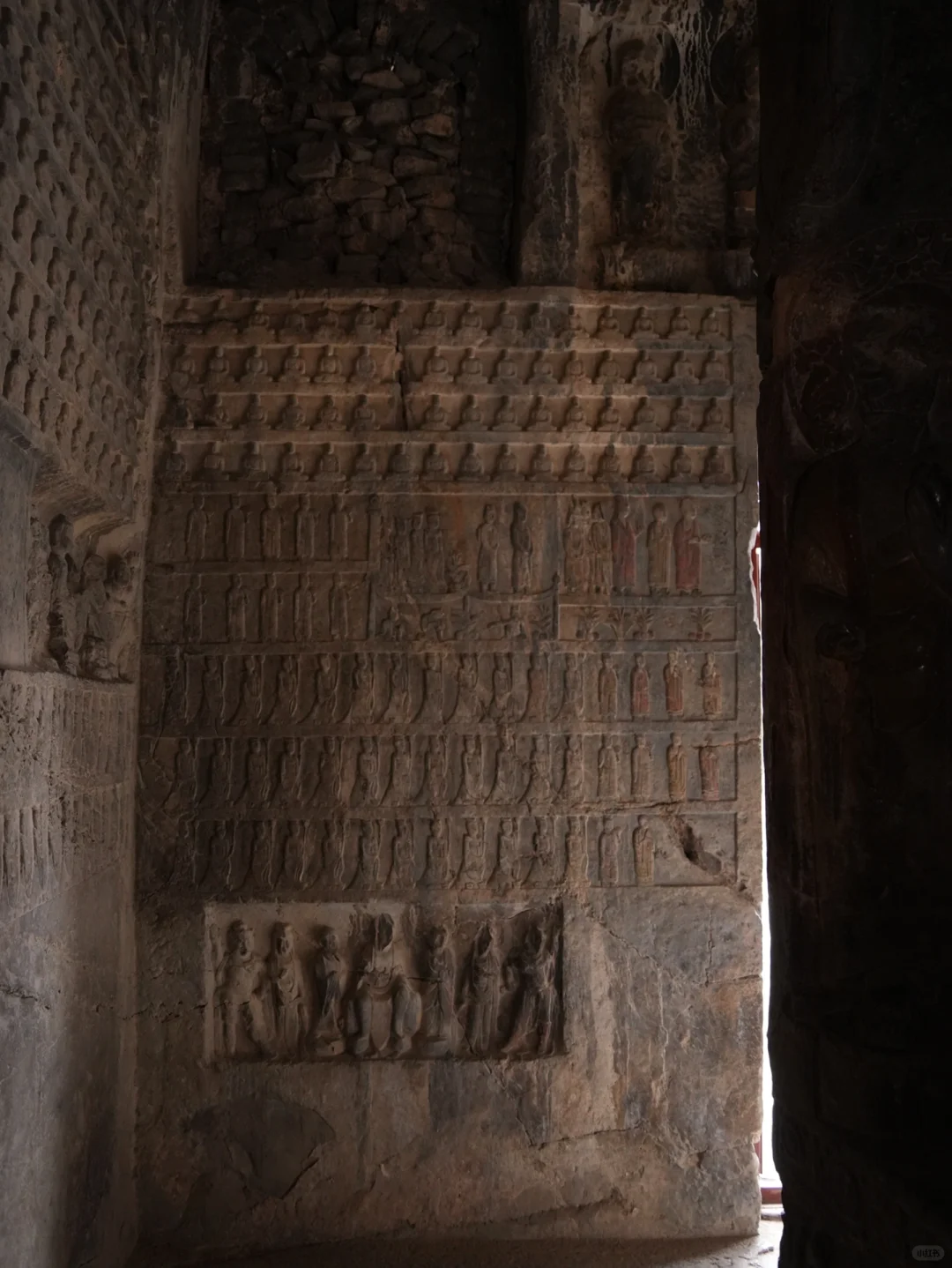 响堂山水浴寺石窟‼️被遗忘的北齐艺术瑰宝