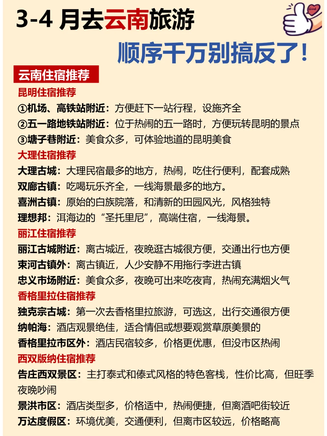云南旅游攻略❗️第一次来的姐妹请听劝
