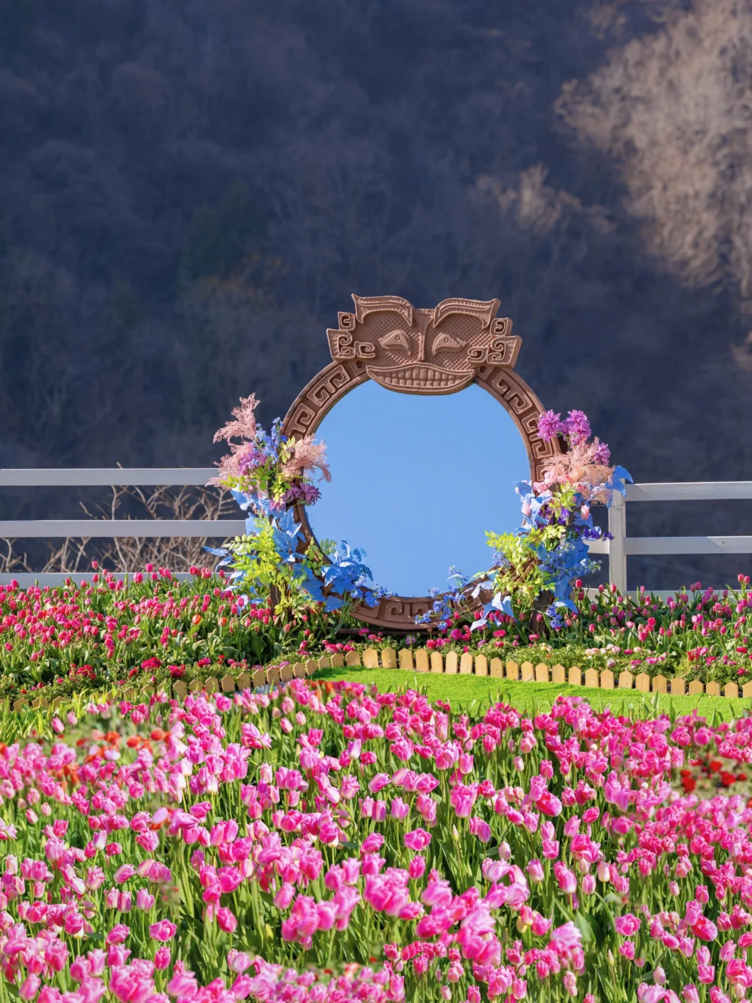 我在山东上春山⛰️发现淄博秘密花园