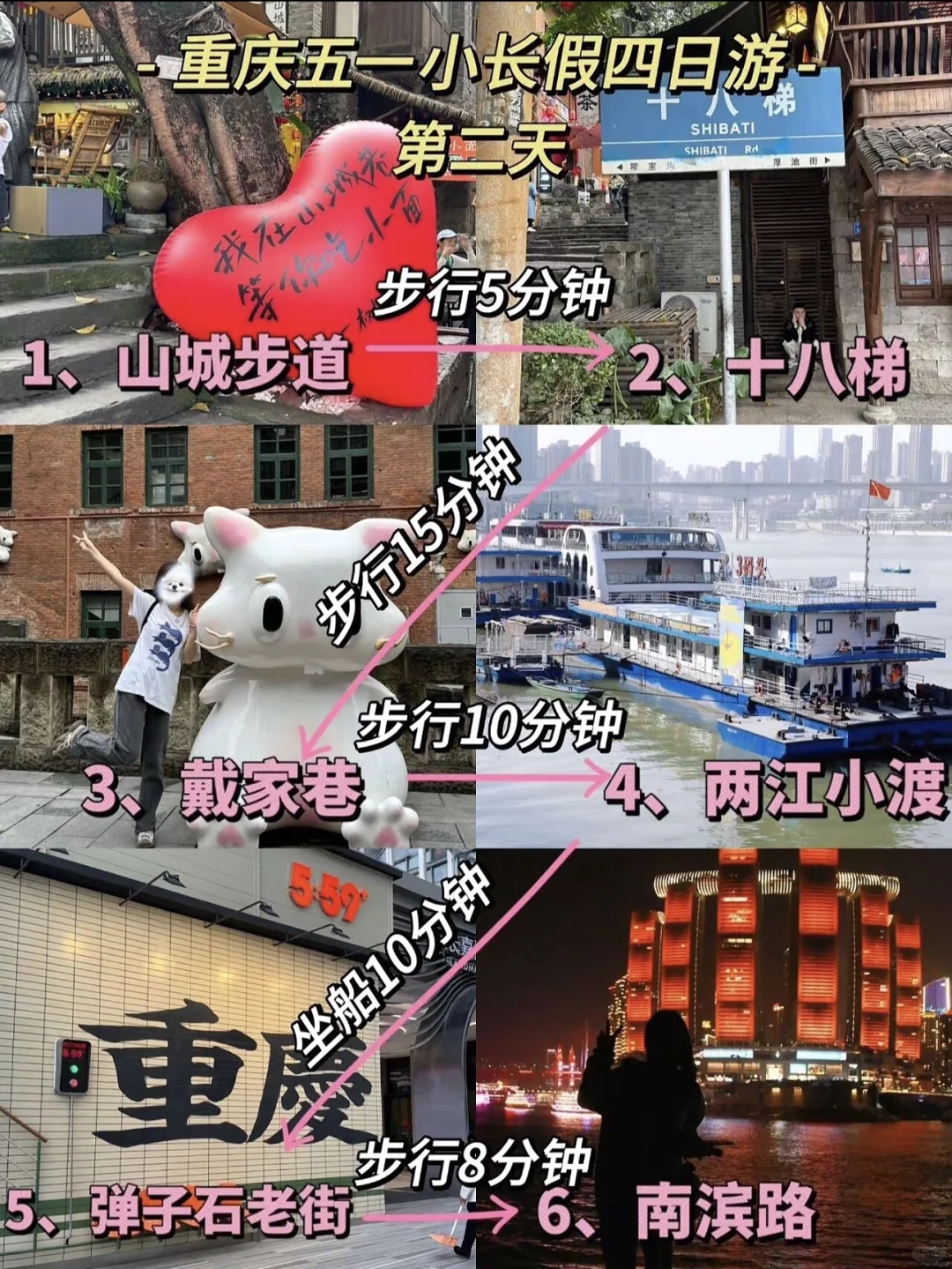 一个敢来一个！重庆穷游攻略🧩