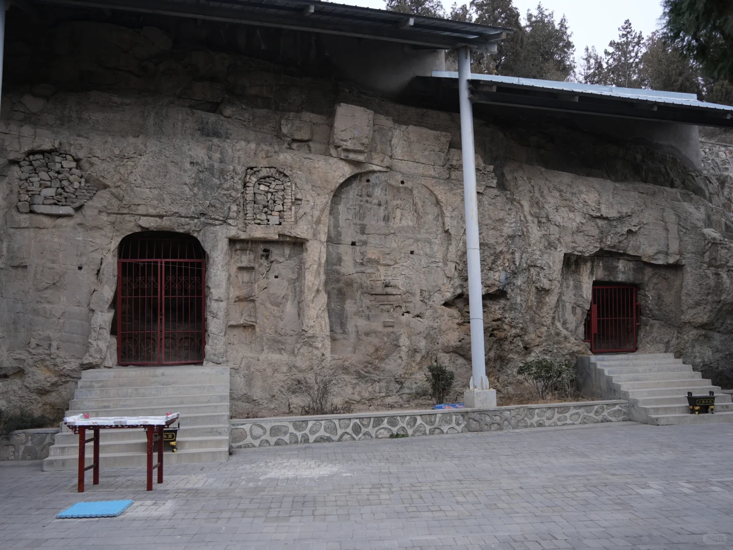 响堂山水浴寺石窟‼️被遗忘的北齐艺术瑰宝