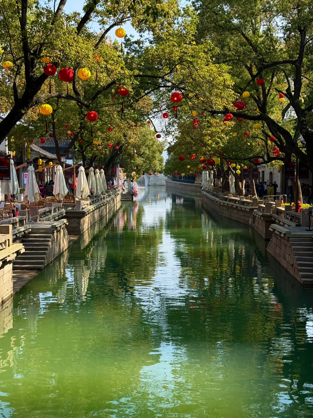 无锡惠山古镇也有果冻河啦！！！💦