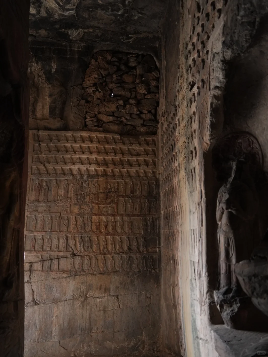 响堂山水浴寺石窟‼️被遗忘的北齐艺术瑰宝