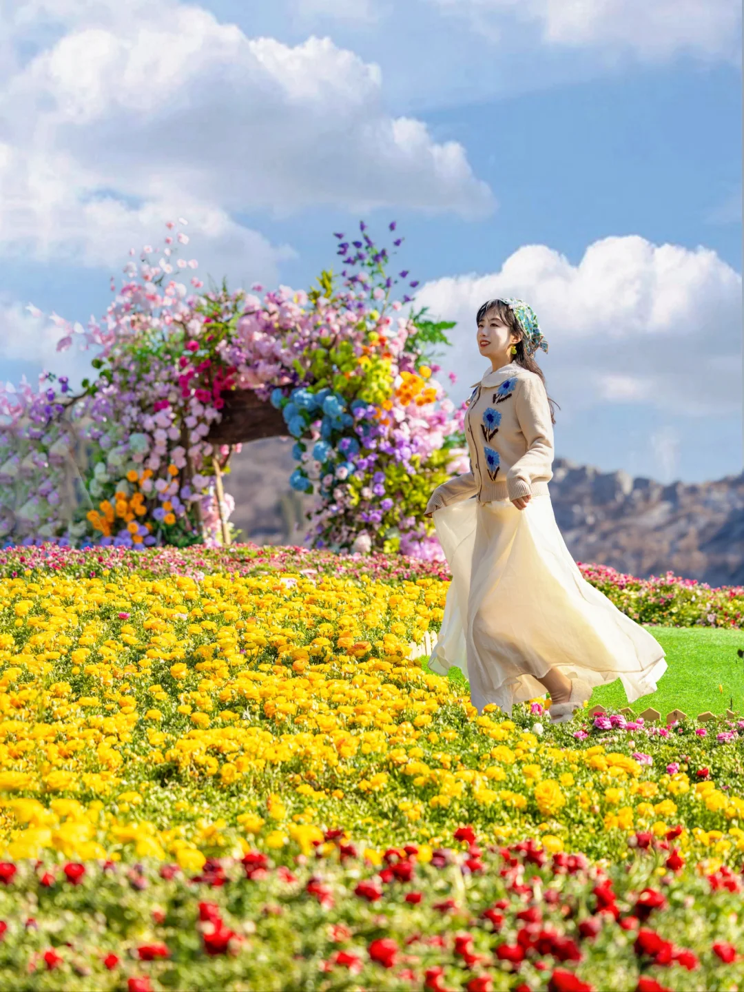 我在山东上春山⛰️发现淄博秘密花园