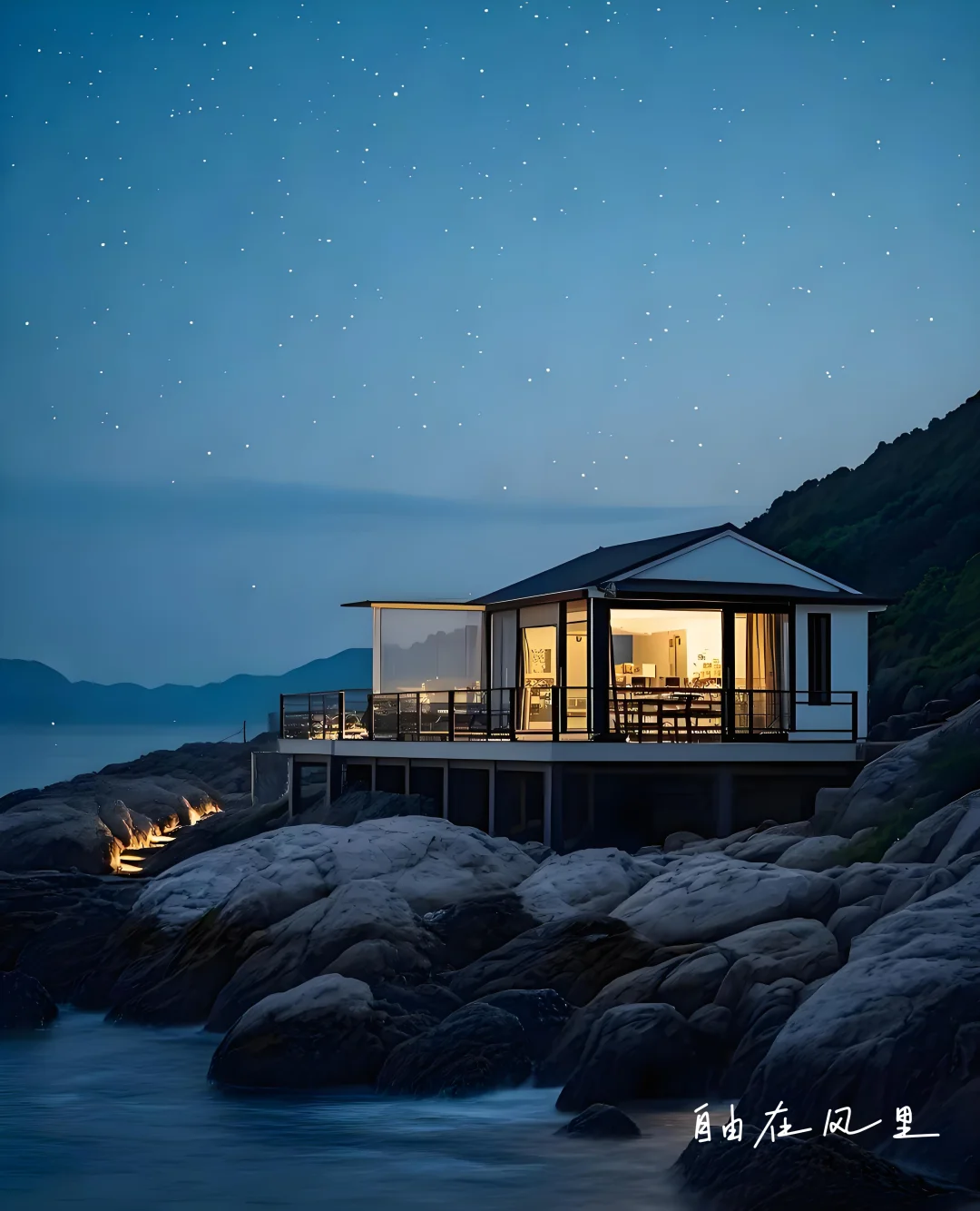 假期海边旅行，松兰山景区。