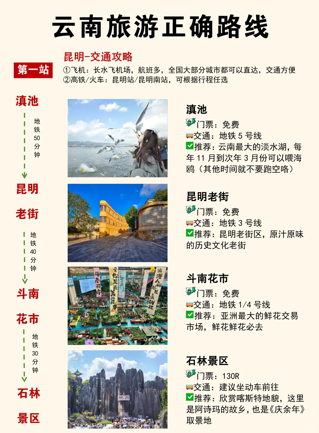 云南旅游攻略‖第一次去云南旅游的码住🐴