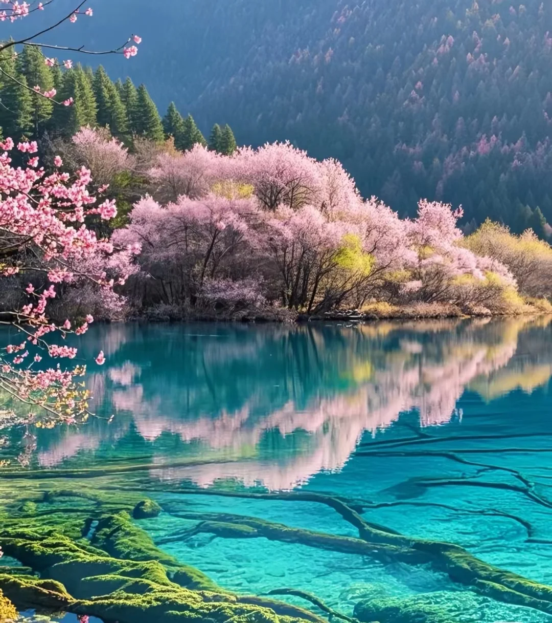 九寨沟🌸桃花现状｜赏花路线打卡攻略