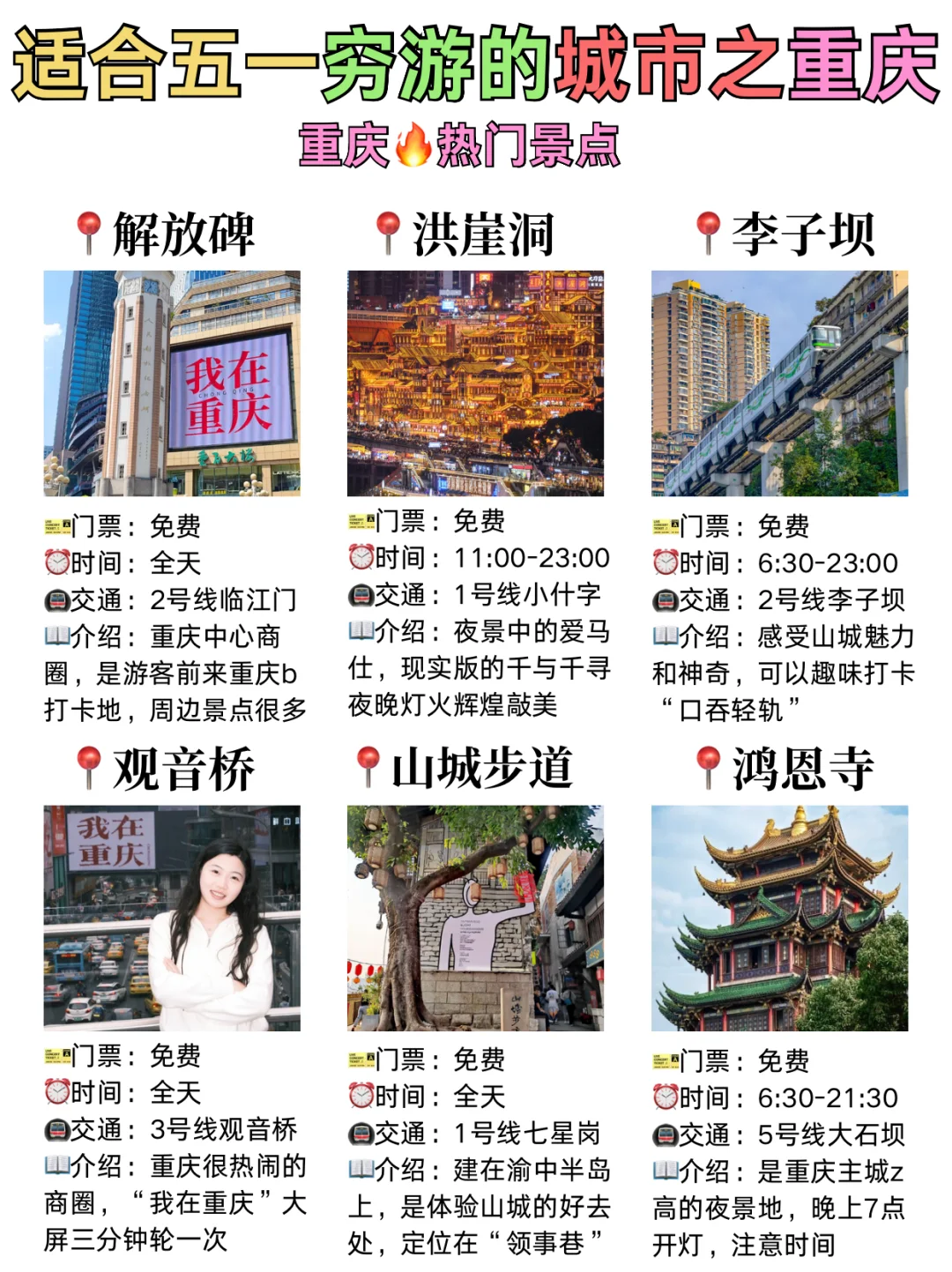 闺蜜出游❣️情侣约会超适合穷游的城市🔥推荐