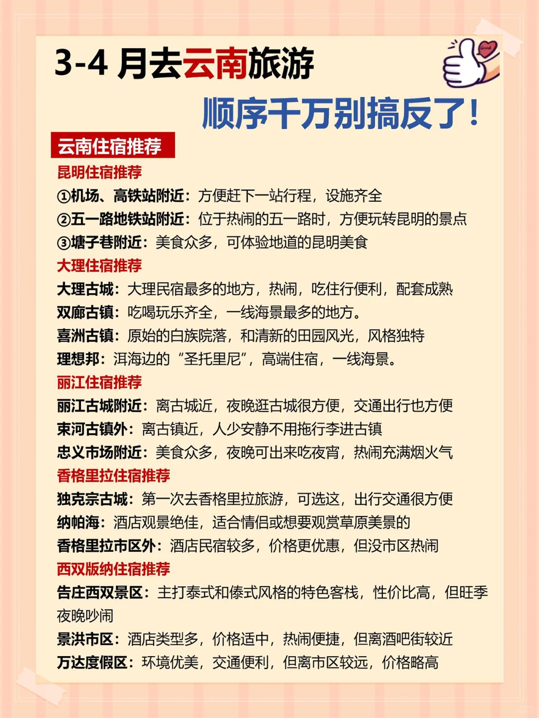 云南旅游攻略❗第一次来的姐妹请听劝😭