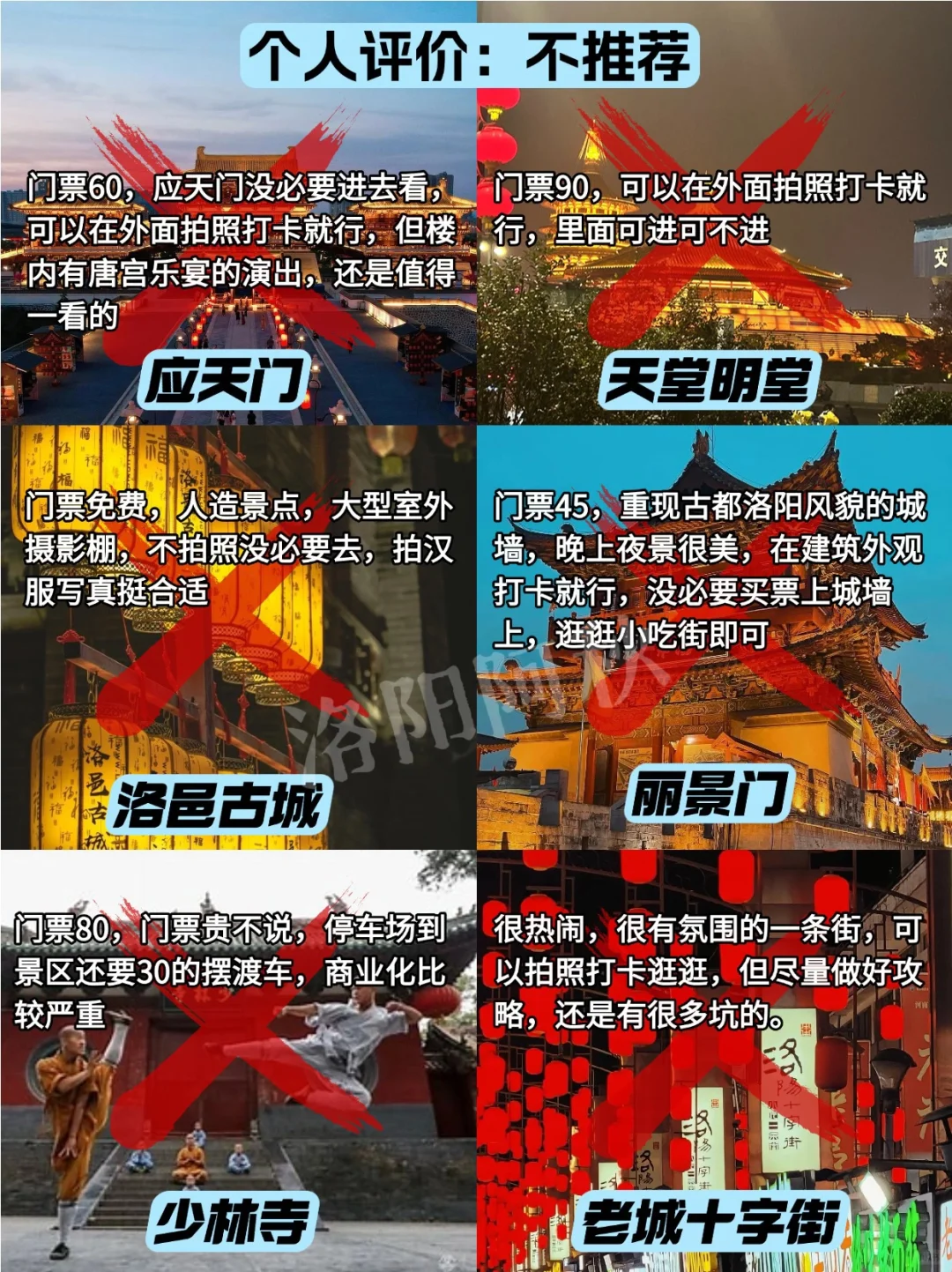 终于有人把洛阳旅行说明白了，3天暴走攻略