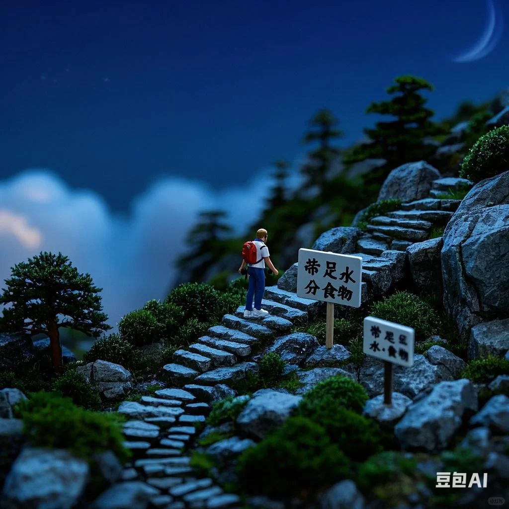 “夜爬泰山大学生失温险丧命”