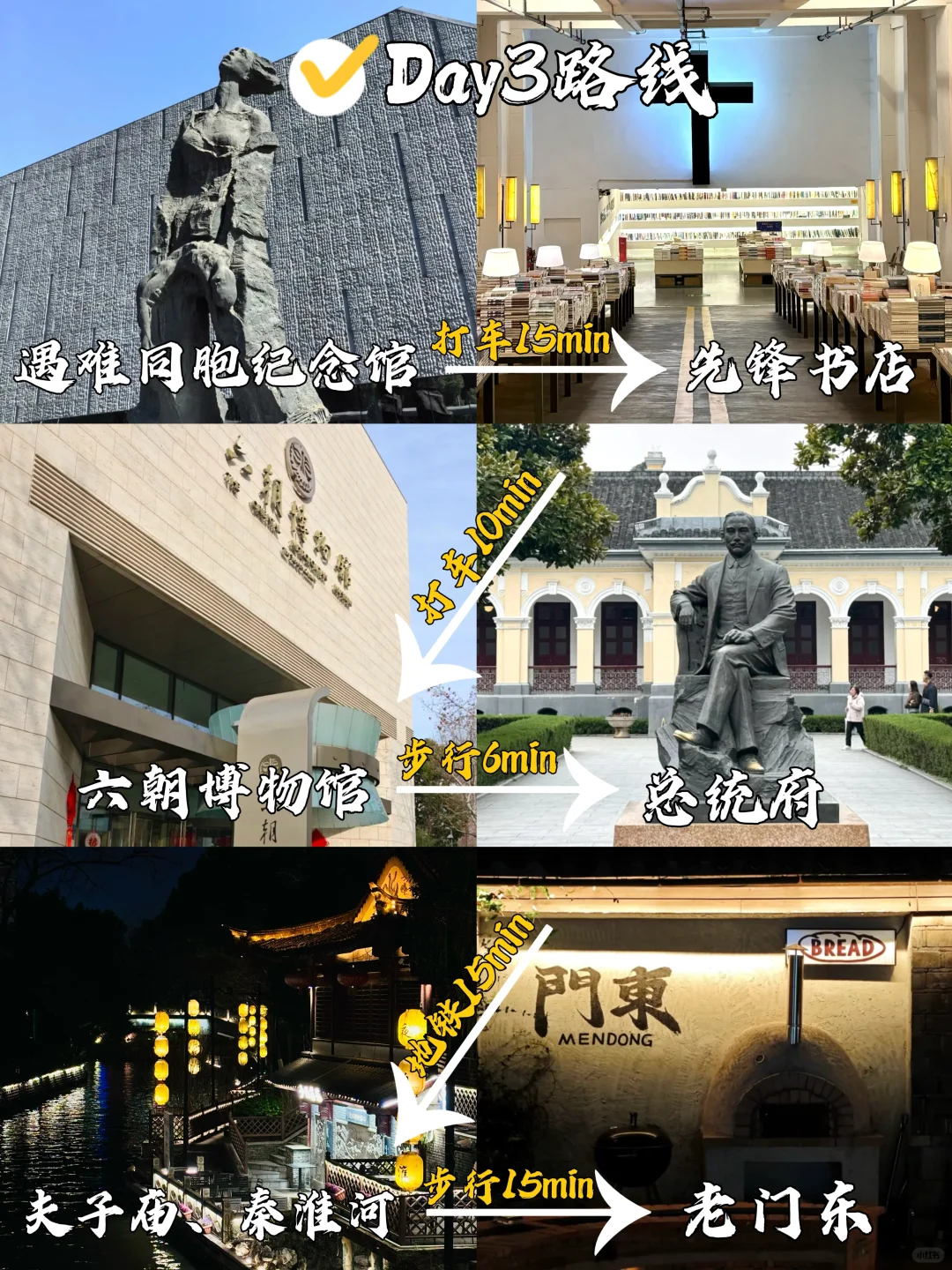 🏮南京3️⃣天2️⃣晚旅游攻略 | 人均600r