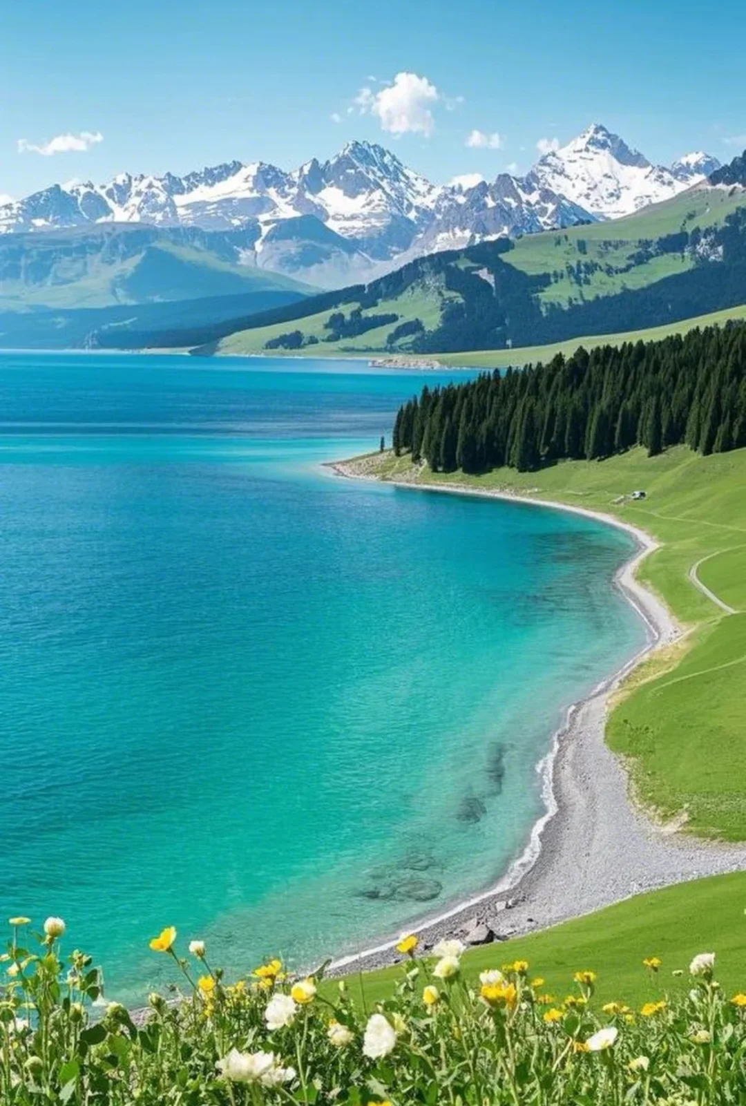 赛里木湖还没来过白活了