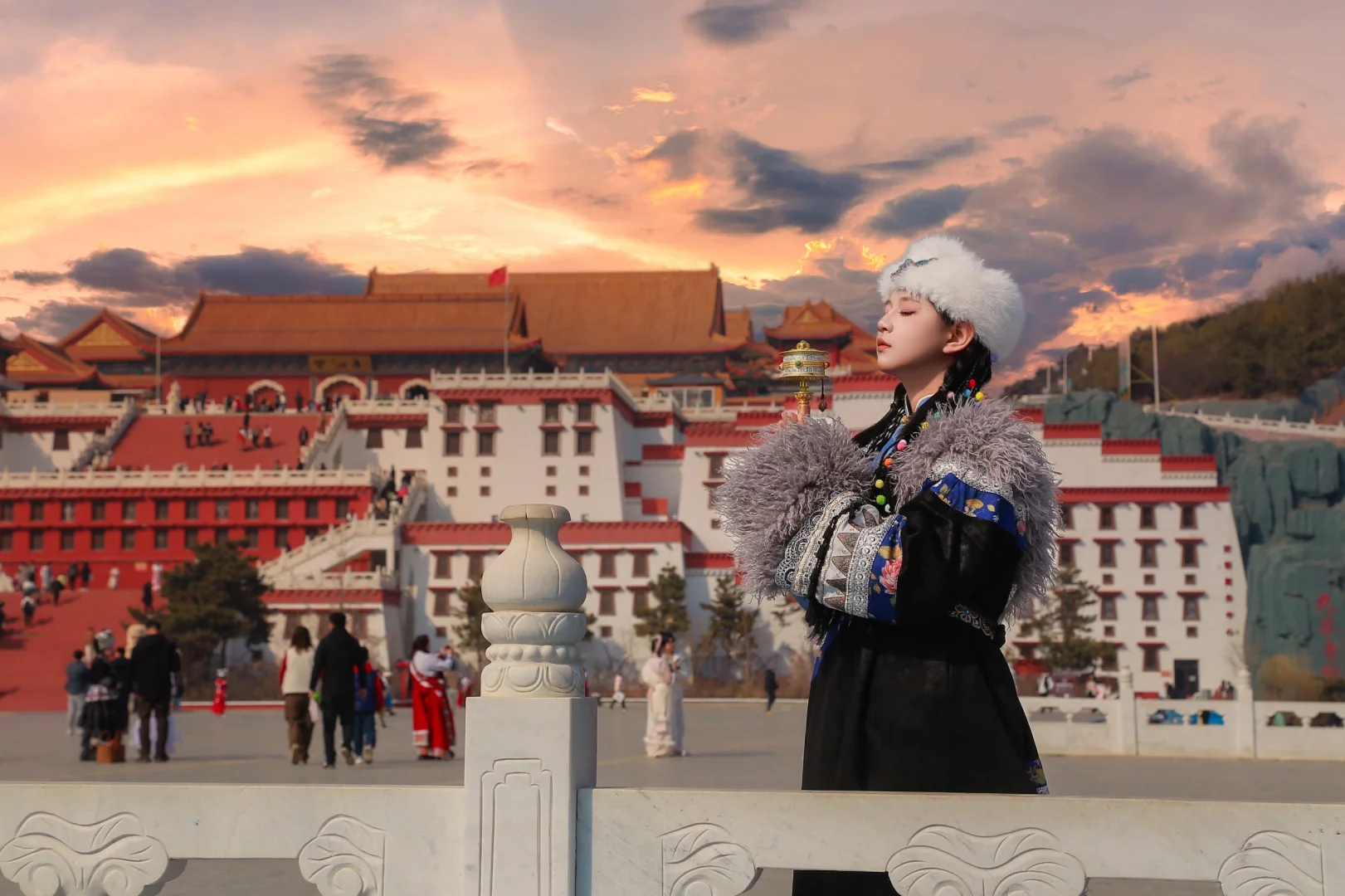 🌸 3月8日母女游 | 锦州小布达拉宫