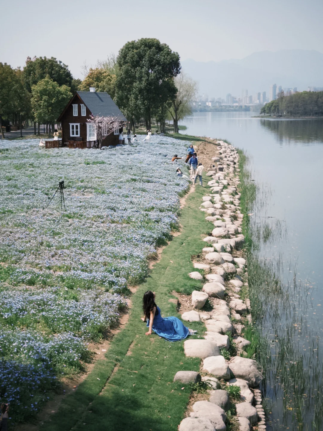 临海灵湖网红小木屋🏡