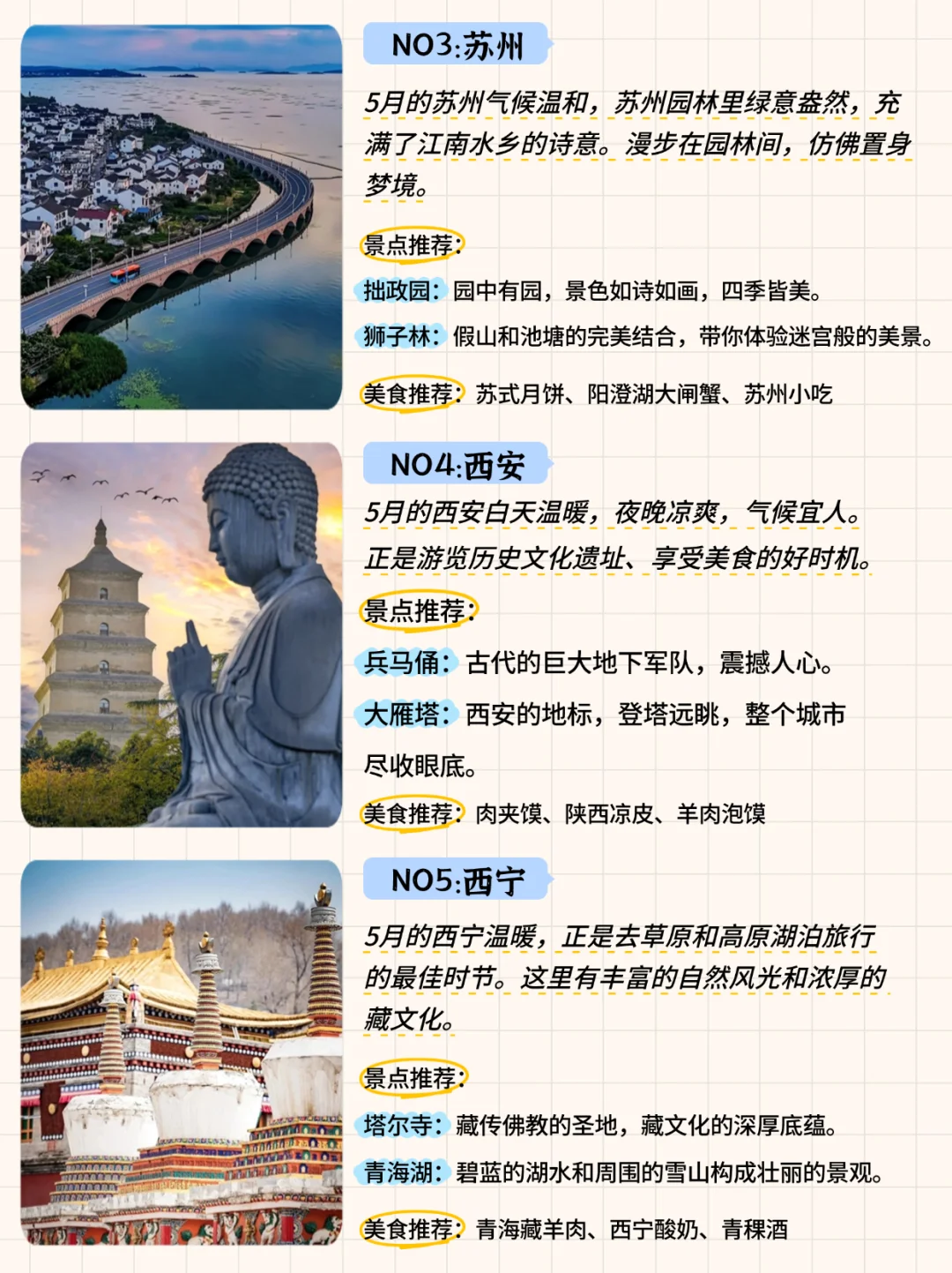 【2025】国内旅行！5 月旅游计划✨