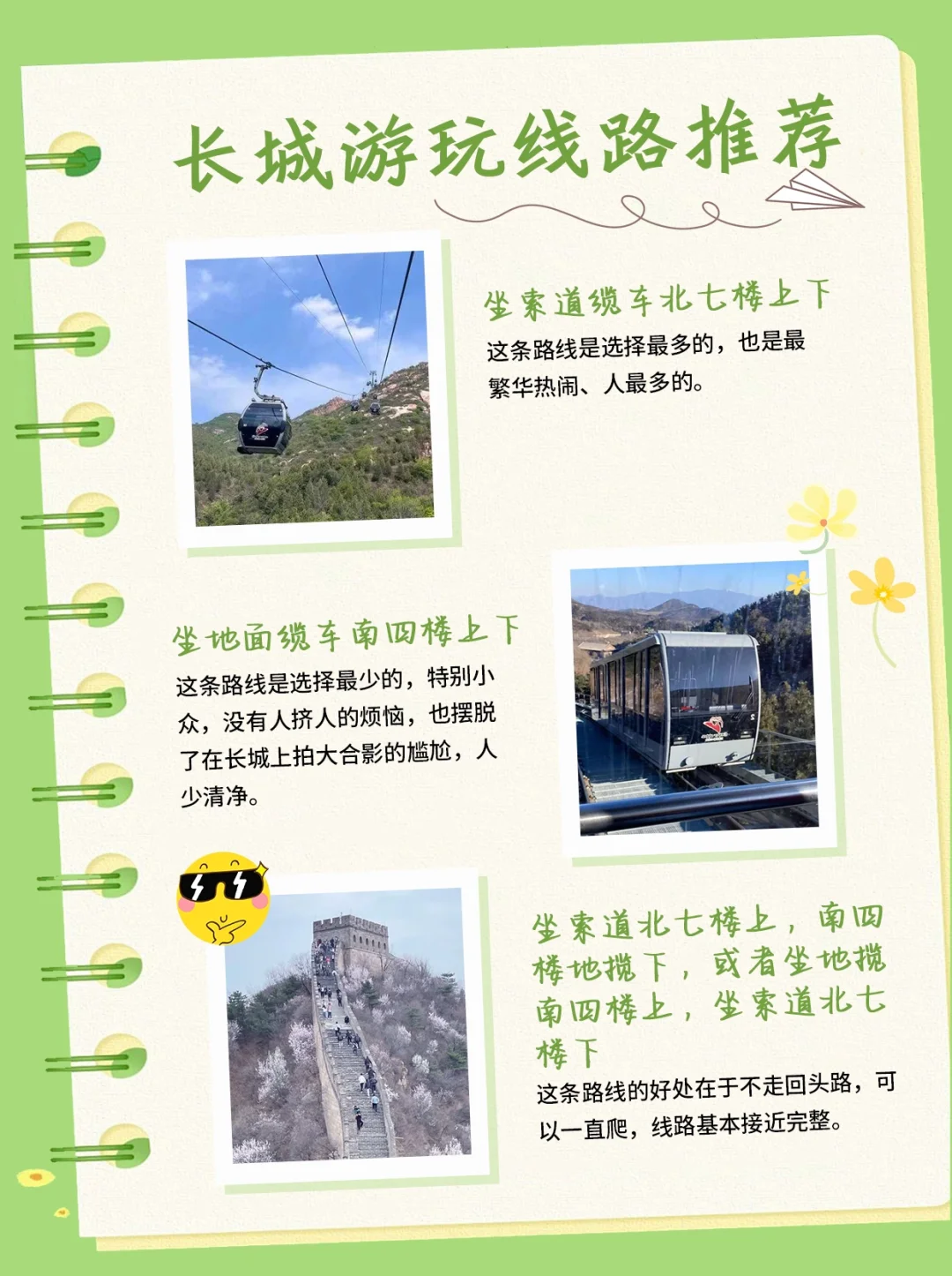 💐北京春游！八达岭长城遛娃踏青安排✅