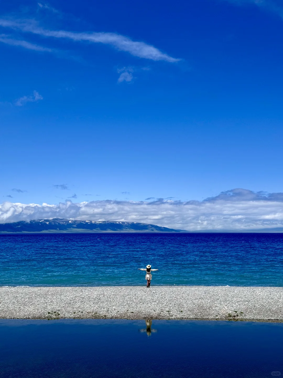 就现在！梦里的场景出现了！赛里木湖live