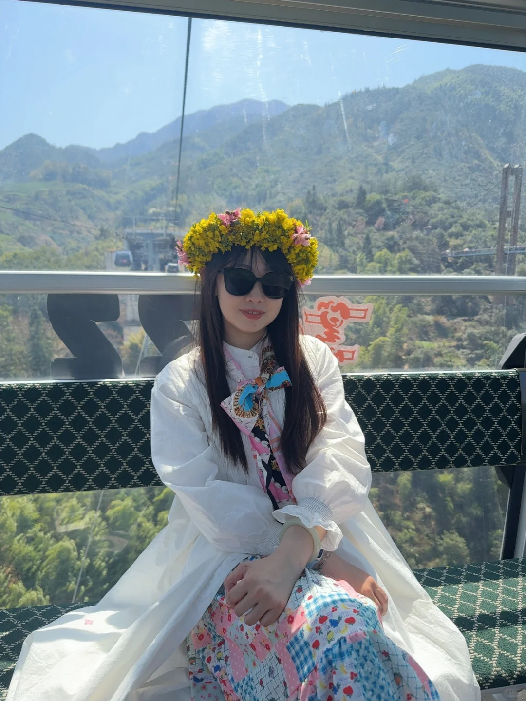 3.24中午12点半篁岭B索道0排队吼吼哈哈