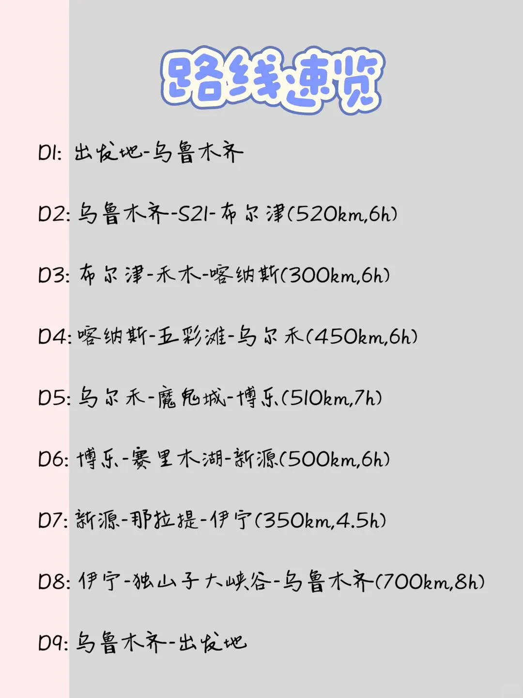 【北疆旅游全攻略】收藏这篇就够了😭