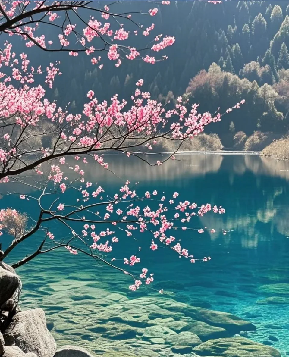 九寨沟🌸桃花现状｜赏花路线打卡攻略