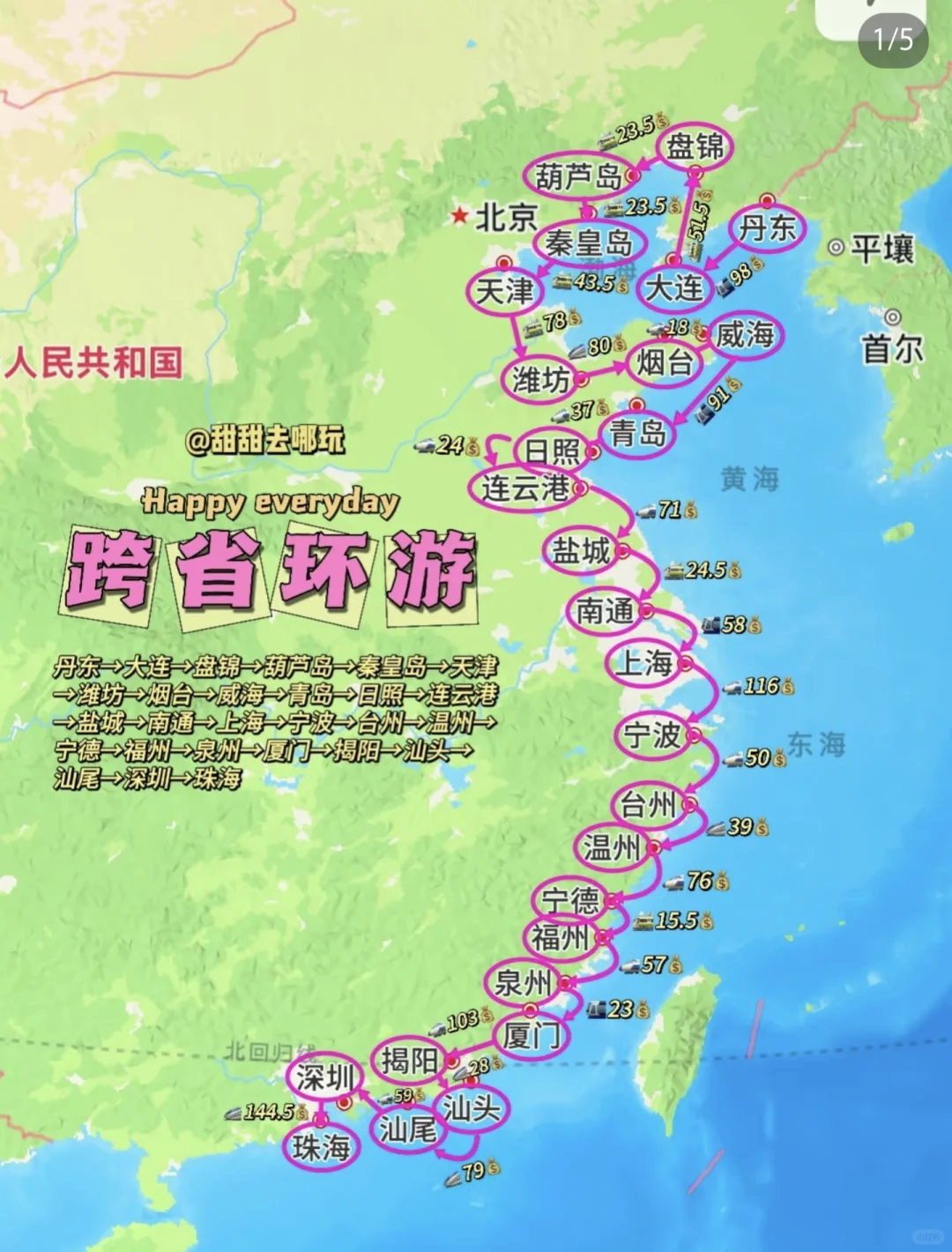 环游中国 小众路线 最省钱的方法