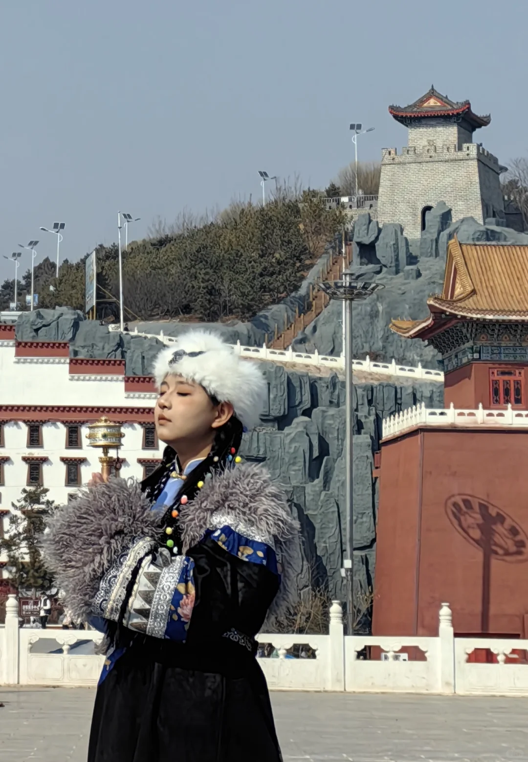 🌸 3月8日母女游 | 锦州小布达拉宫