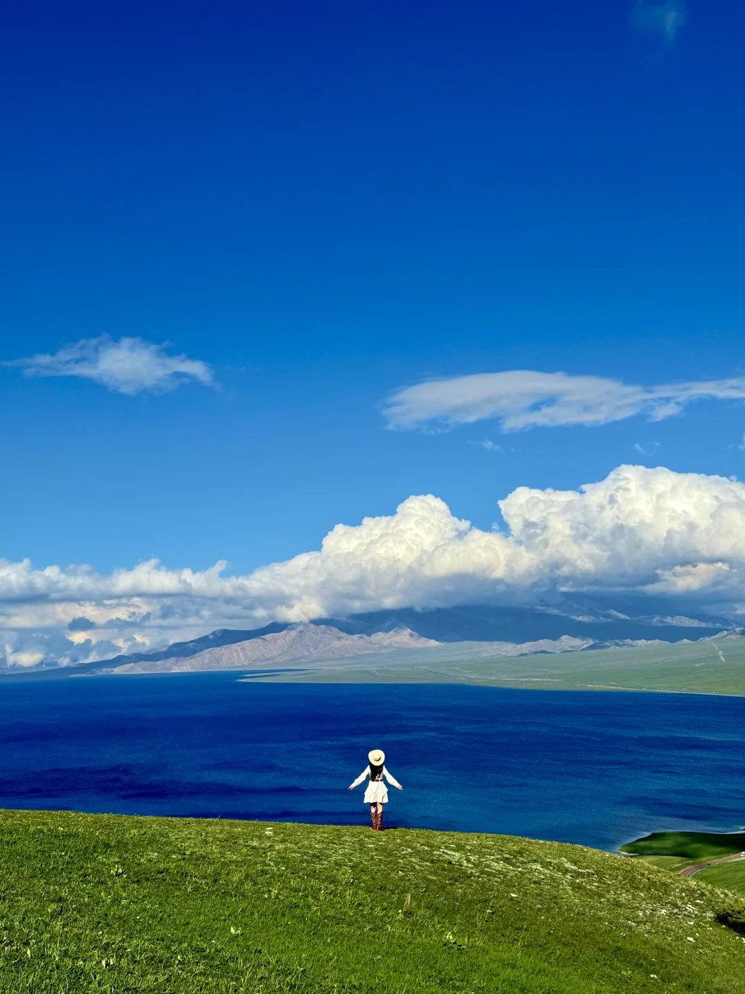 就现在！梦里的场景出现了！赛里木湖live