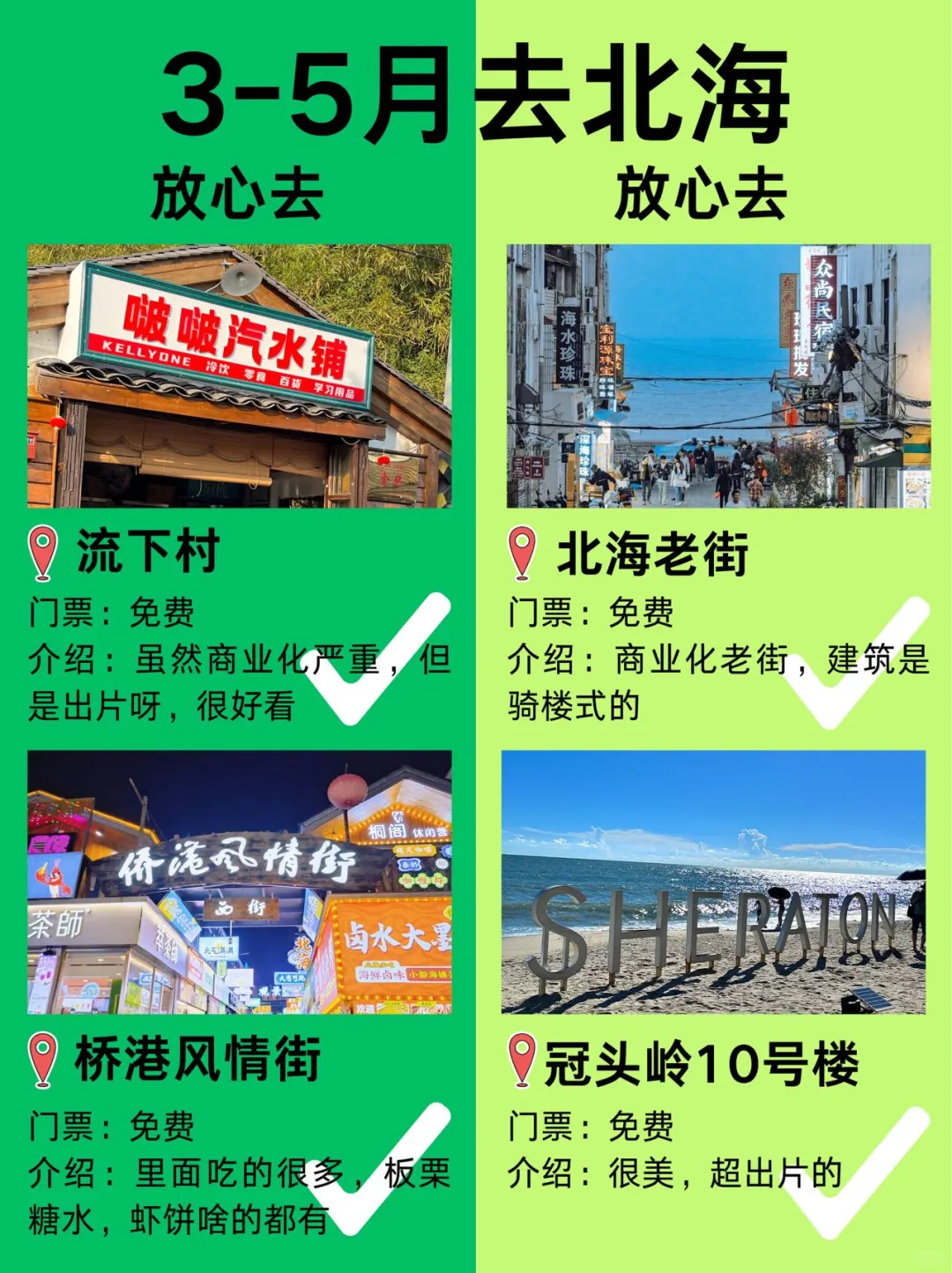 3-5月北海最新攻略!建议去🆚不建议去‼