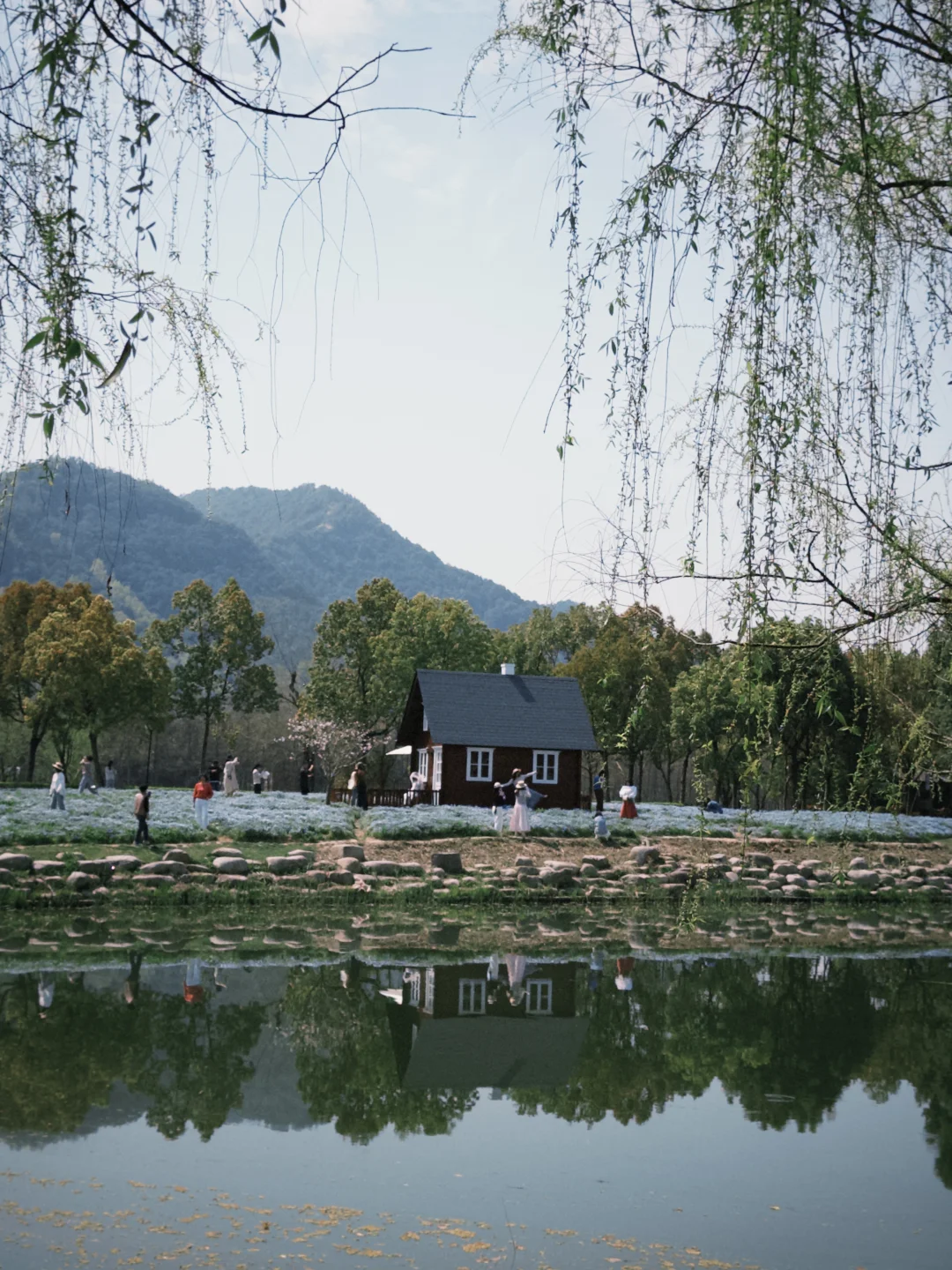 临海灵湖网红小木屋🏡