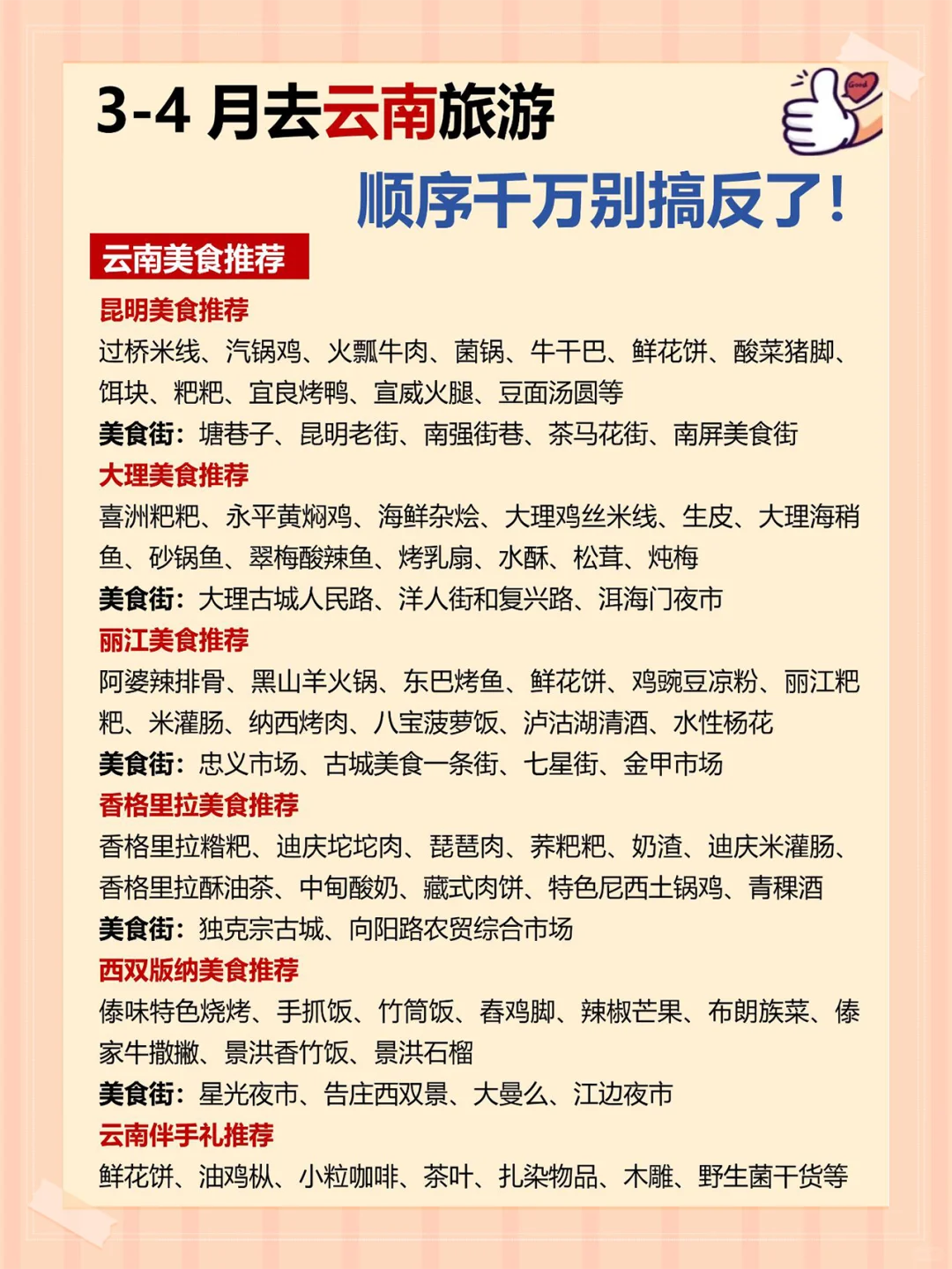 云南旅游攻略❗第一次来的姐妹请听劝😭