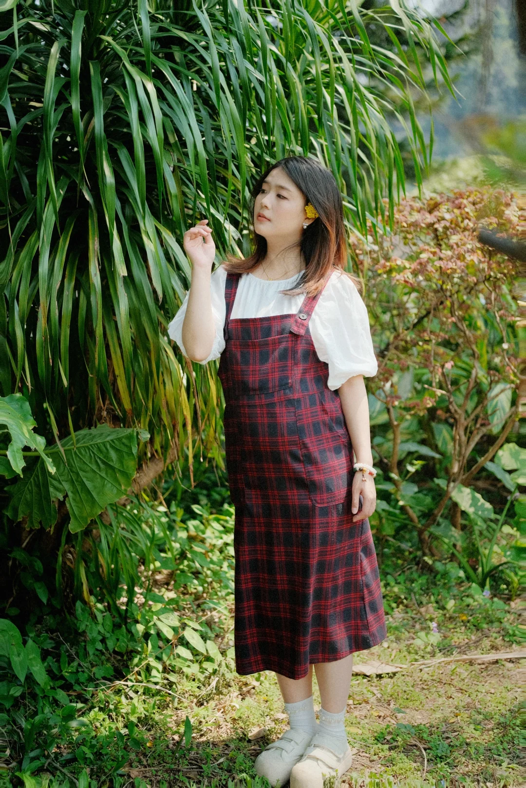 桂林西山公园油菜花