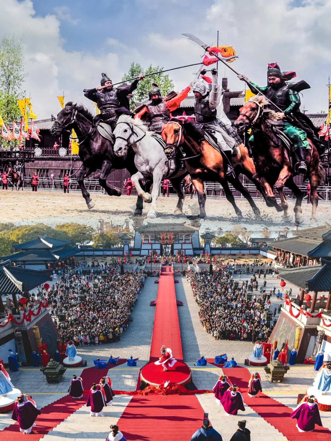 三国水浒城春日游🌸赏花+穿越🥳