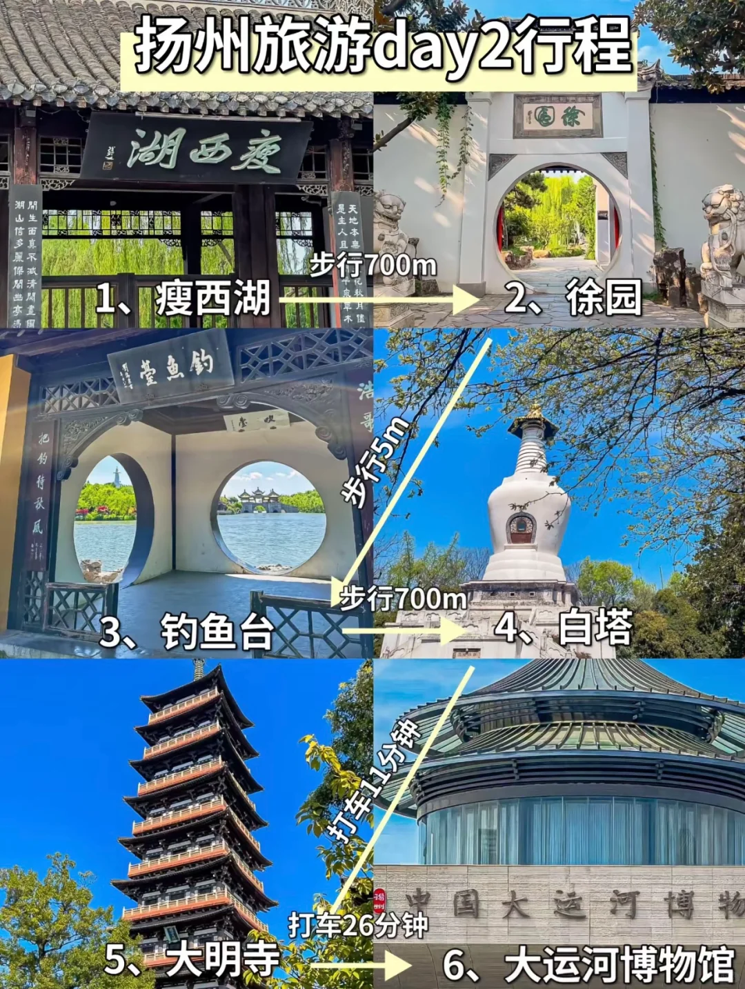 别再乱逛啦✨扬州旅行攻略一键收藏