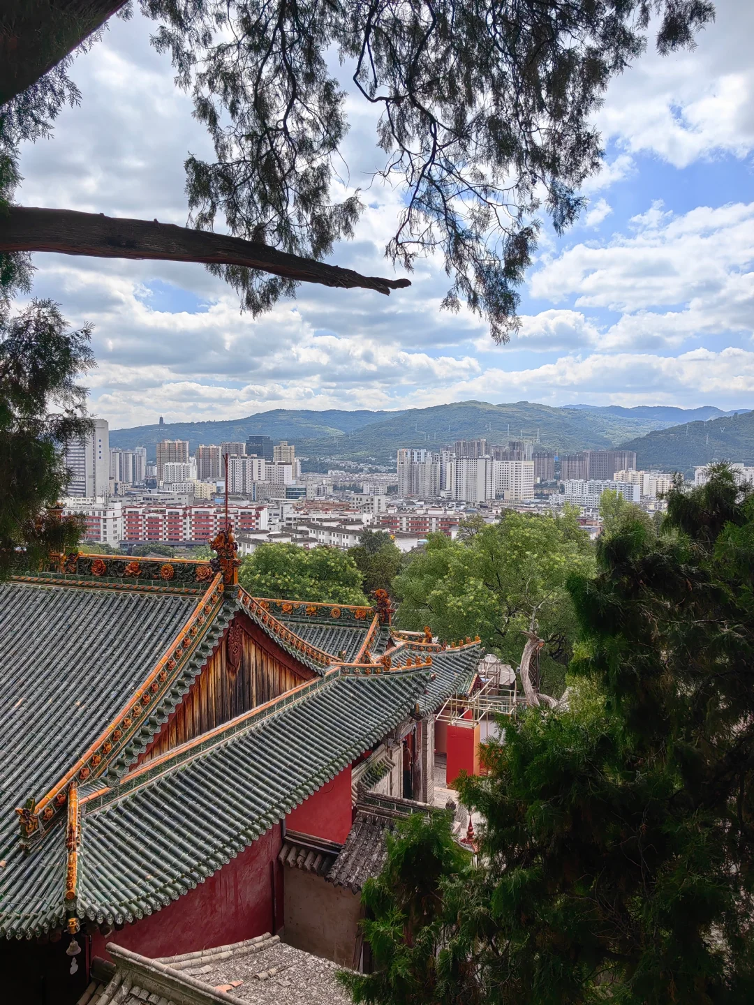 康康大家拍的古今共存的美景