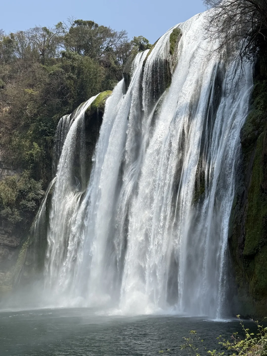 2025年3月24日的黄果树瀑布，游览时间5小时