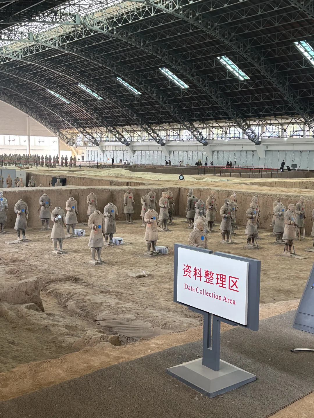 3月兵马俑已回。。。反向避开人潮攻略大成功！！