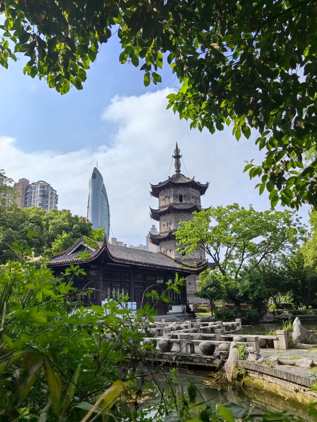 康康大家拍的古今共存的美景