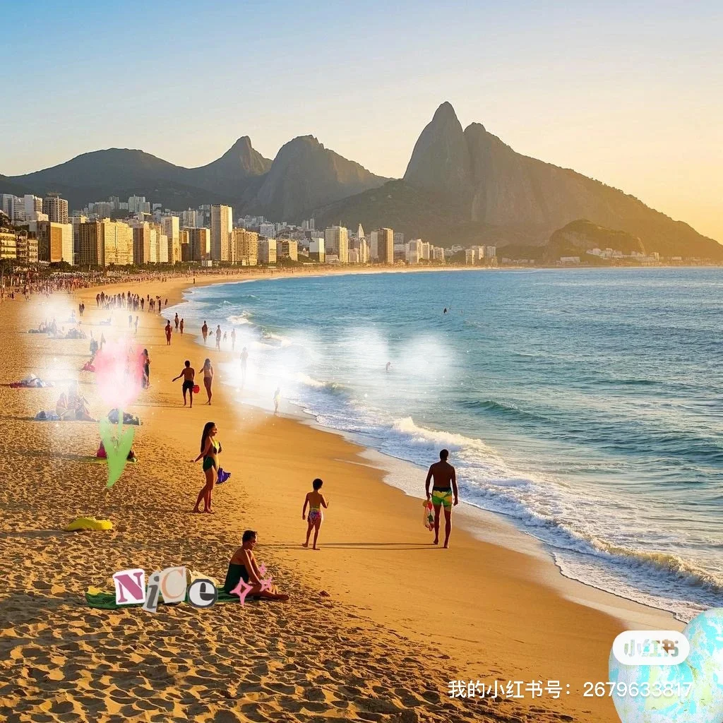 我来啦！巴西里约热内卢旅游！🌴