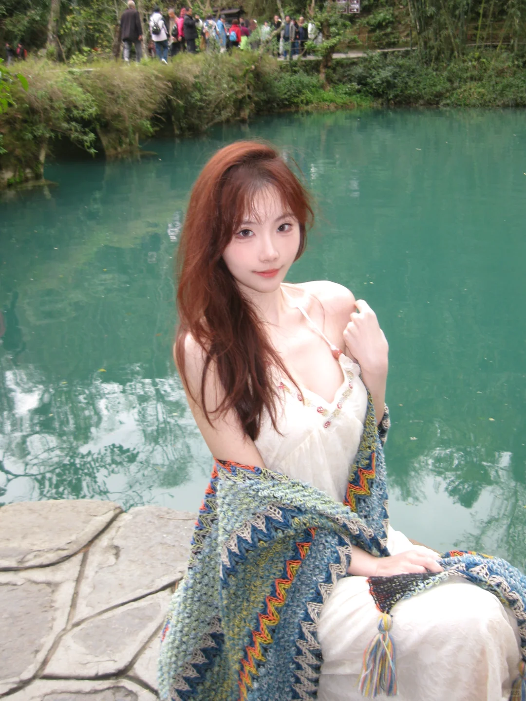 阴天的小七孔避雷