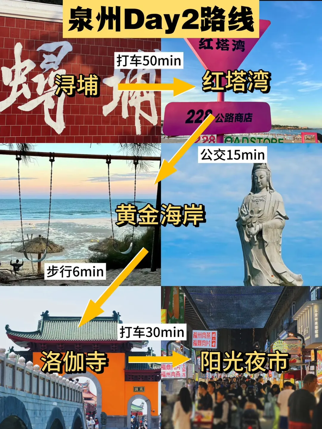 来泉州一定要注意‼️J人手写版攻略✏️