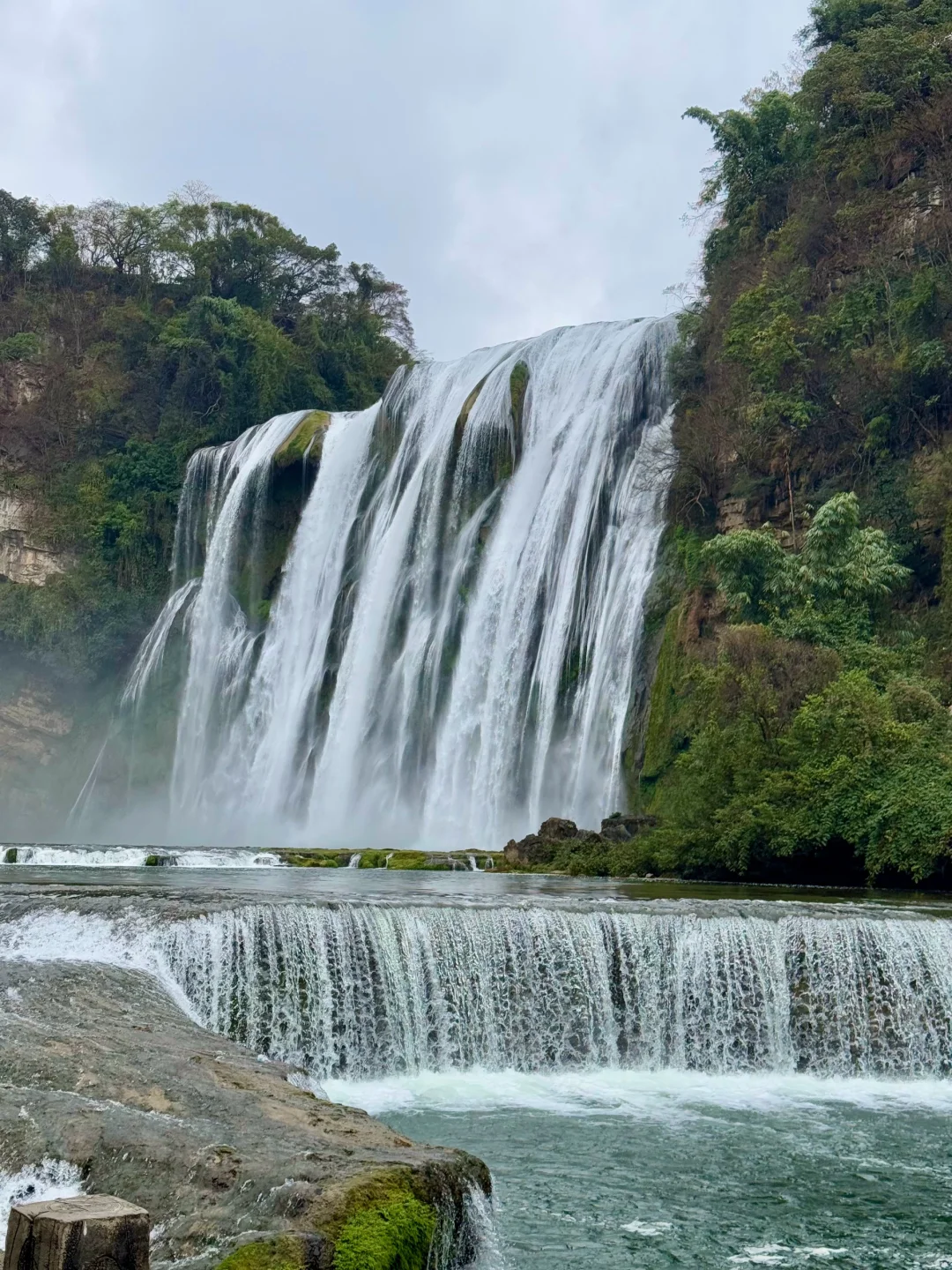 3.12📍黄果树瀑布live实况，真心提醒来的😅…