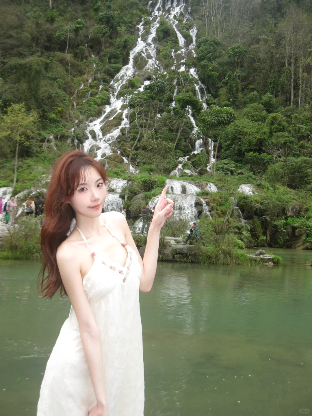 阴天的小七孔避雷