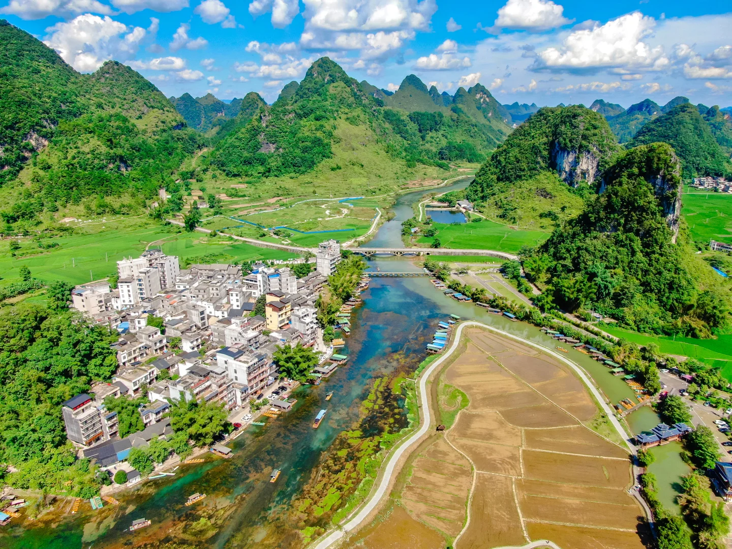 广西靖西的夏天从不骗人！随手拍都是画卷