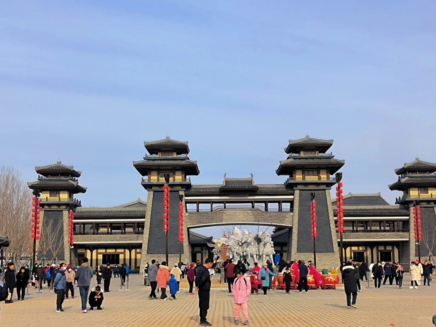 避坑！涿州三义宫！找不到大门步行超2km！