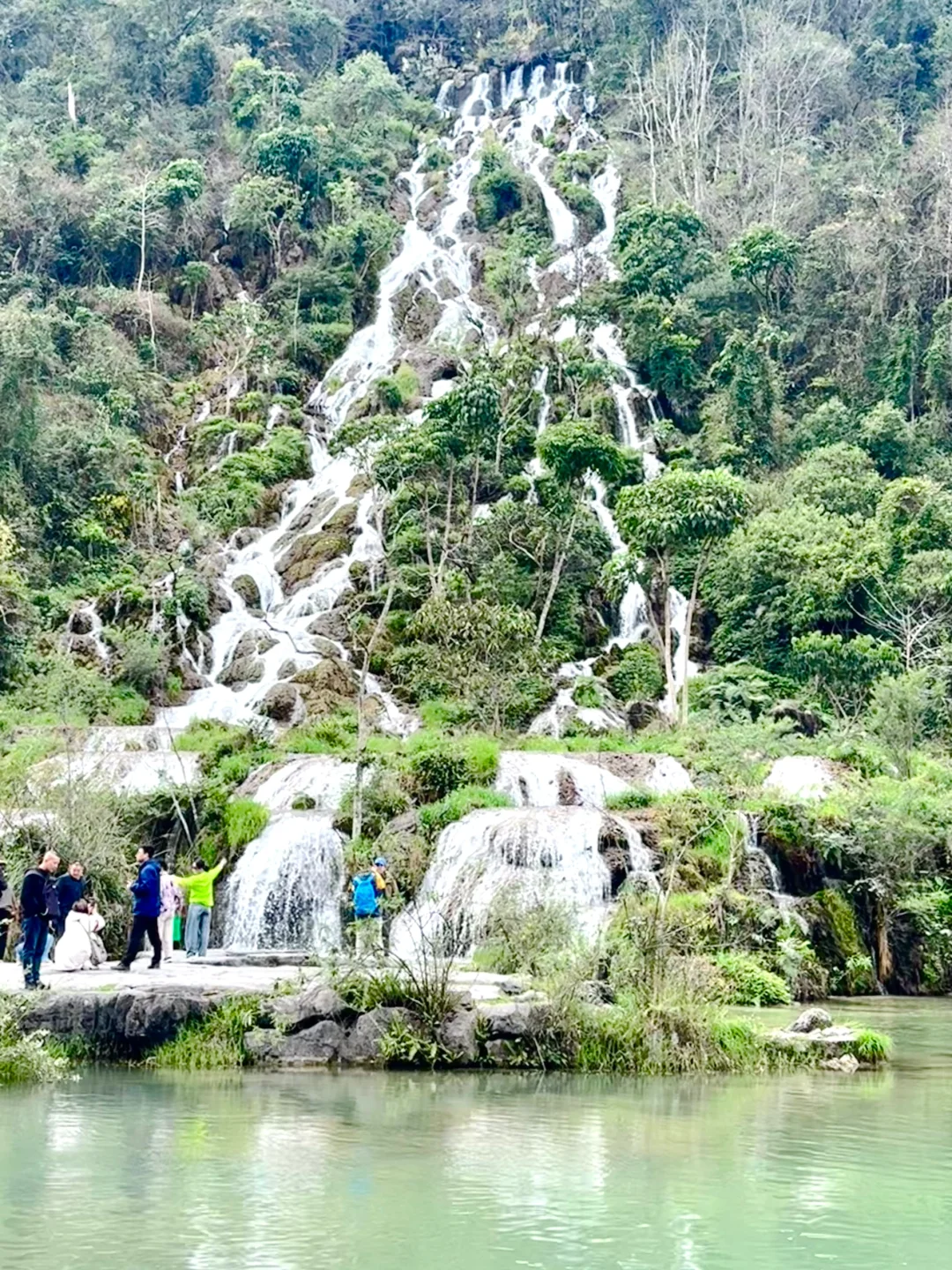 阴天的小七孔避雷