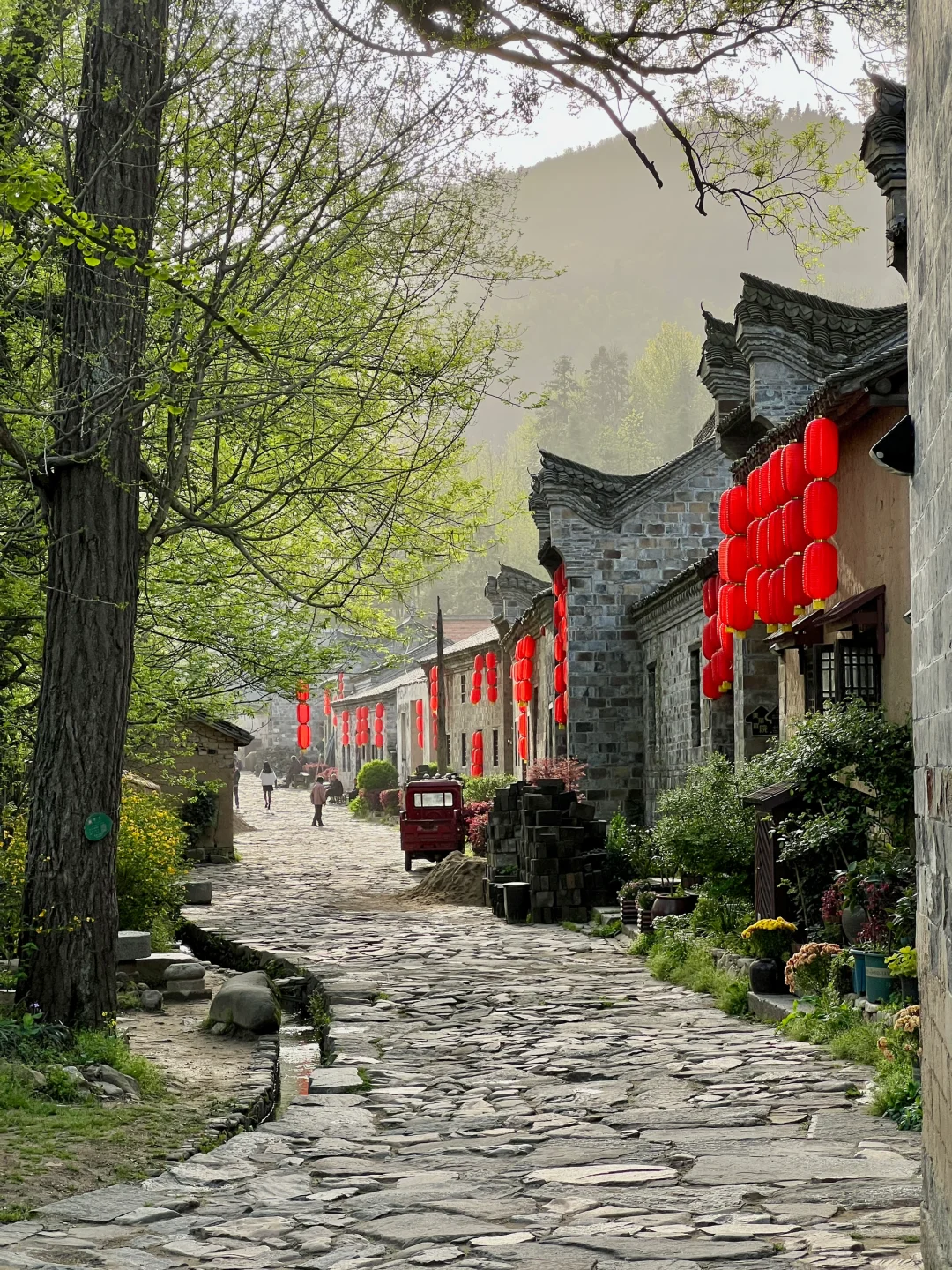 藏于山水之间的静谧古村 🍃河南版小江南