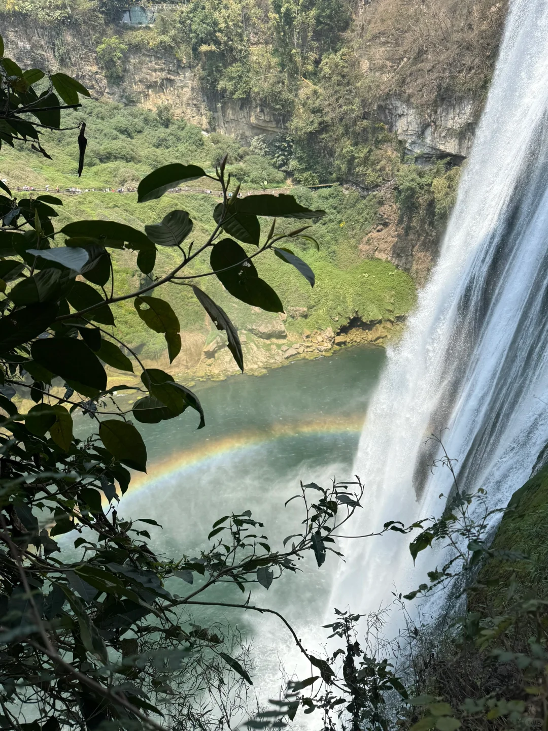 2025年3月24日的黄果树瀑布，游览时间5小时