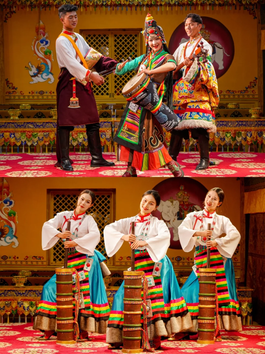 丽江千古情“穿越狂欢节”，菌菇精灵带你嗨